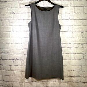 Theory Wool Blend Sleeveless Sheath Dress Size 10